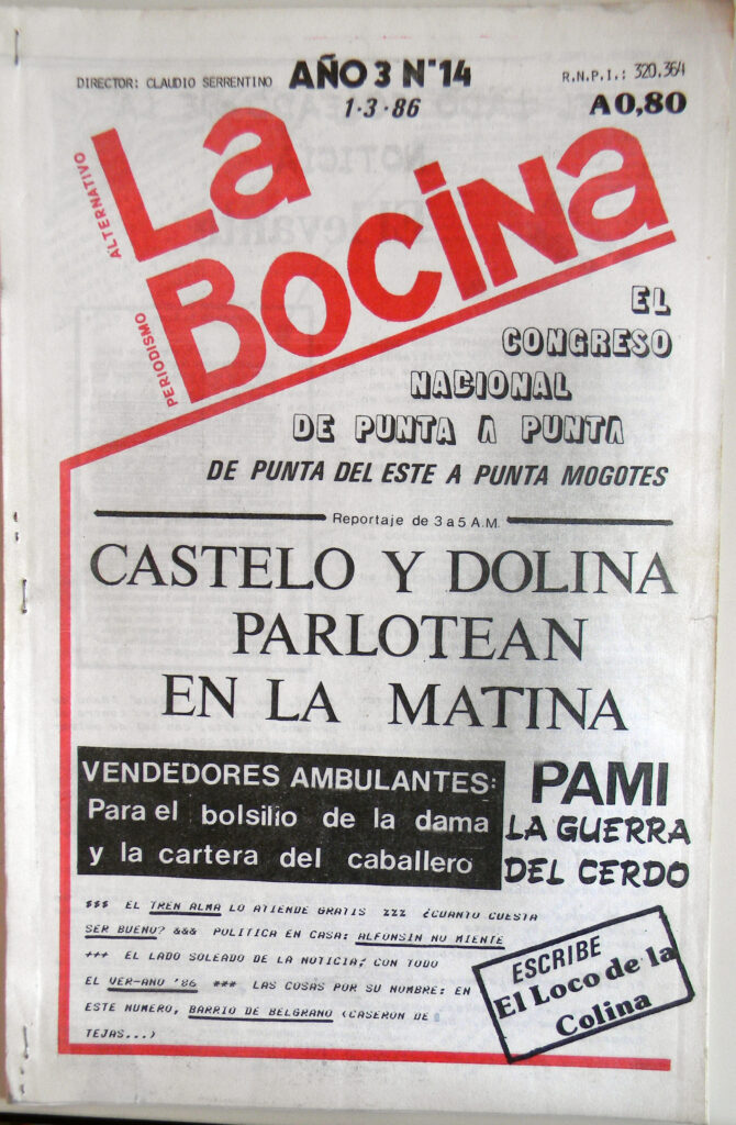 35 AÑOS DE LA BOCINA. La etapa alternativa