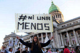 NI UNA MENOS. Una multitud reclamó políticas de Estado para terminar con la violencia de género