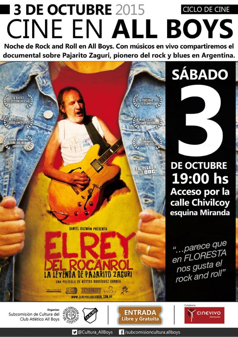 “El Rey del Rocanrol” llega a All Boys