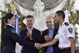 Macri y Larreta firmaron el convenio por el traspaso de la Policía Federal a la Ciudad