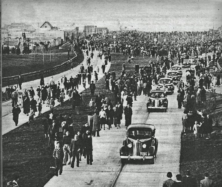 inauguracion general paz 5-7-1941