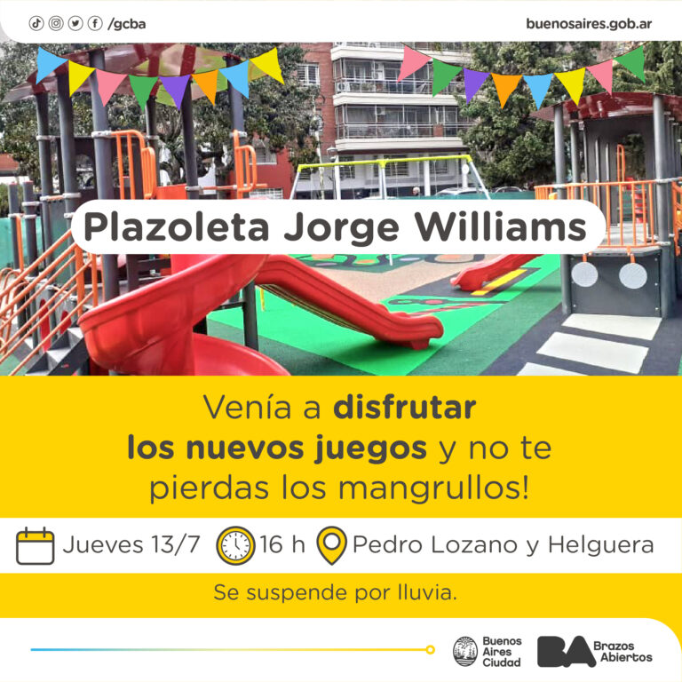 10-PLAZOLETA JORGE WILLIAMS