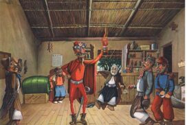 Mandinga en la pulperia