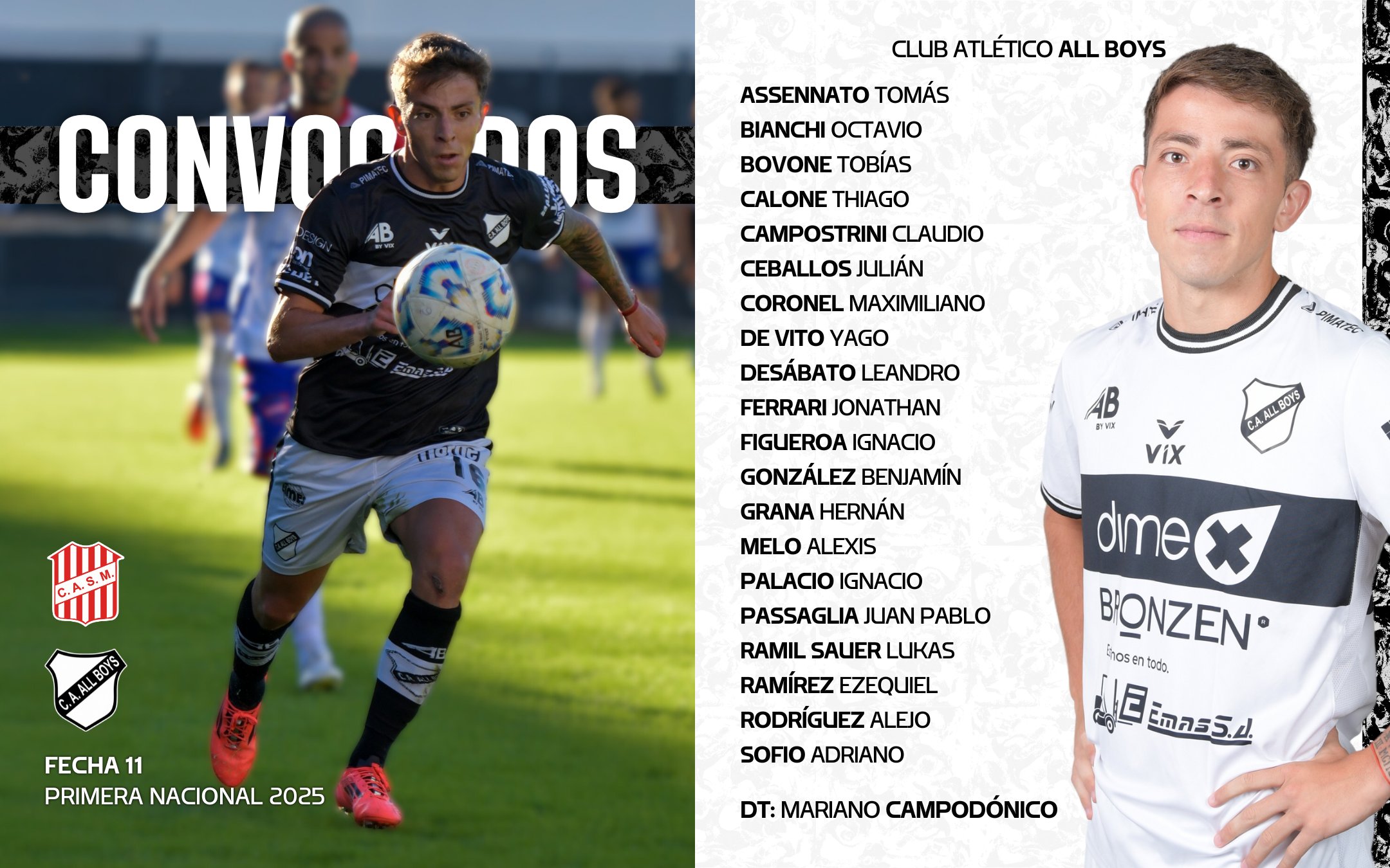 19-convocados all boys