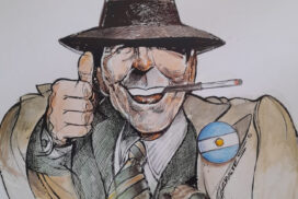 28-gardel dibujado