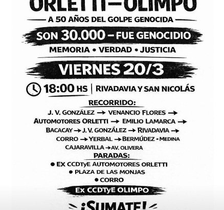 marcha orletti olimpo