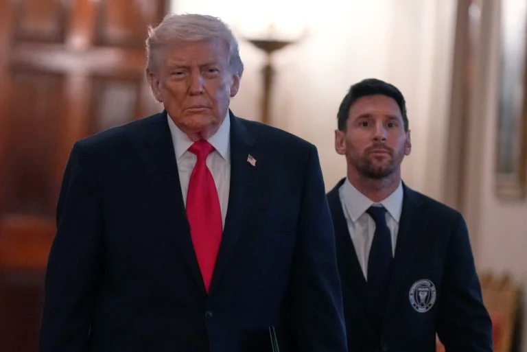 messi trump