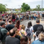 protesta parque patricios