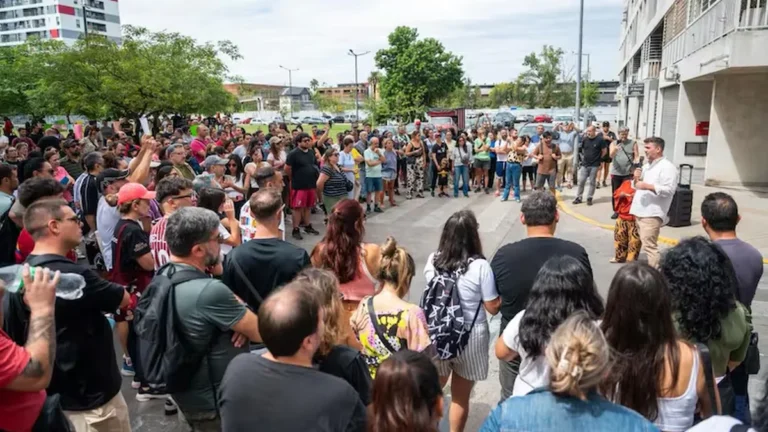 protesta parque patricios