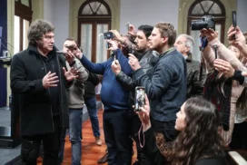 milei periodistas