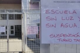 escuela sin luz