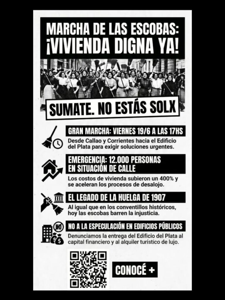 marcha de las escobas