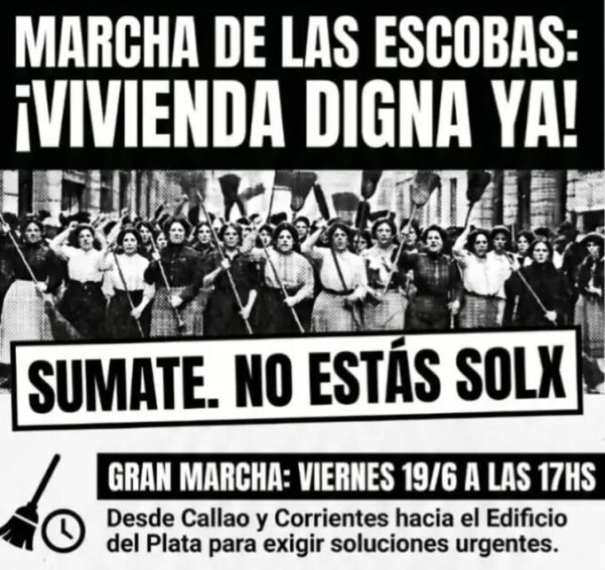marcha de las escobas