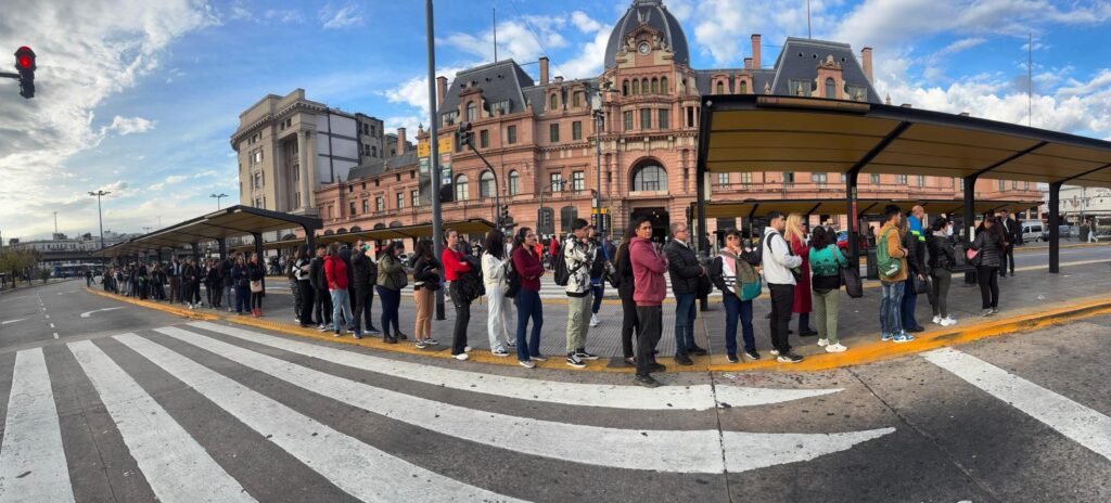 fila colectivo