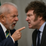 lula y milei enojados