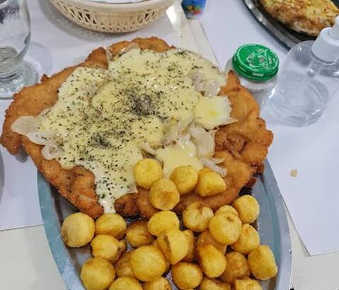 milanesa con fritas