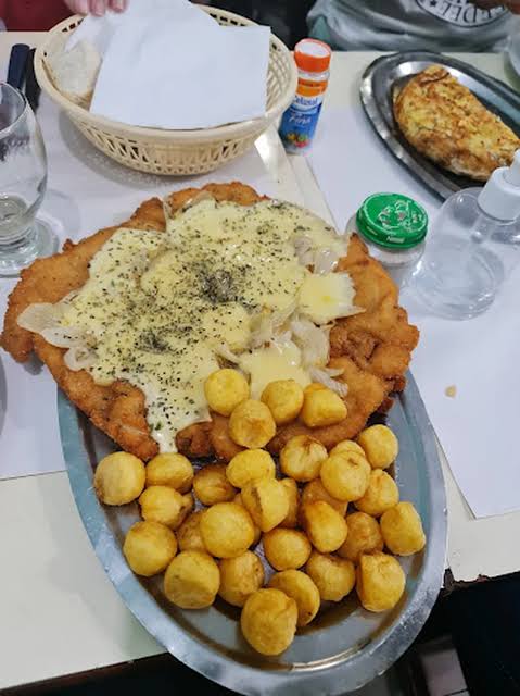 milanesa con fritas