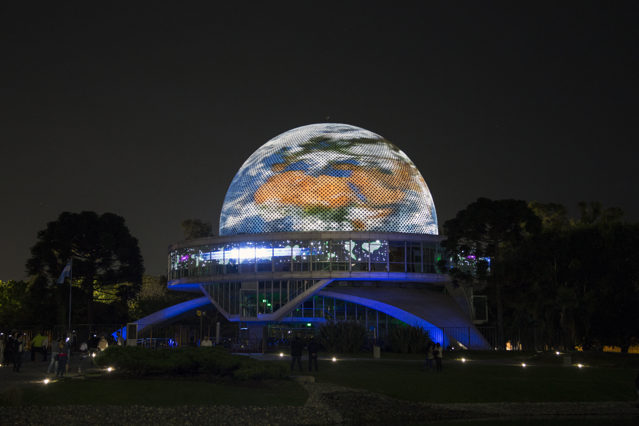 Planetario de noche